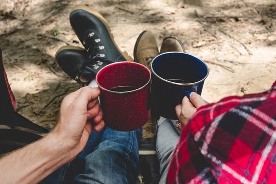 Frespi Coffee Shared By Couple Outdoor