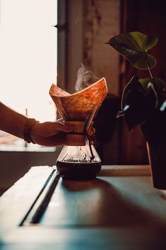 Frespi Coffee Brewing on Chemex